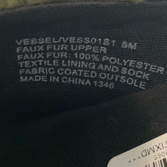 Steve Madden Vessel Camo Print Faux Fur Slippers - Picture 8 of 8